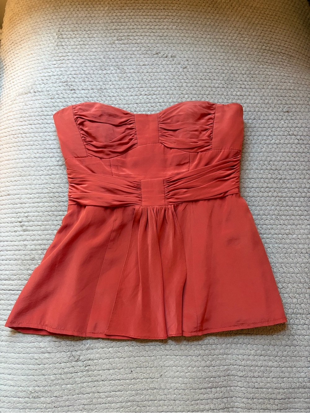 Anthropologie Coral Tube-Top